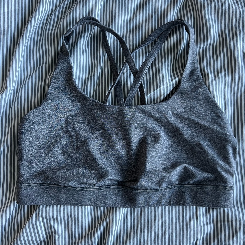 Lululemon Grey Energy Bra